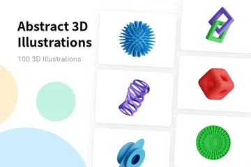 Free Abstract 3D Icon Pack