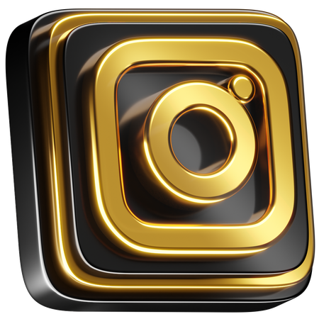 Free Instagram  3D Icon