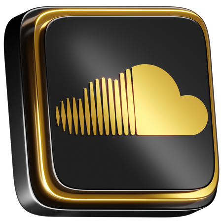 Free Soundcloud  3D Icon