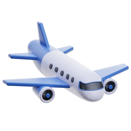 Airplane 3D Icon