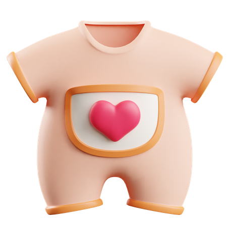 Baby Cloth  3D Icon