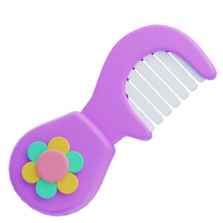 Baby Comb  3D Icon