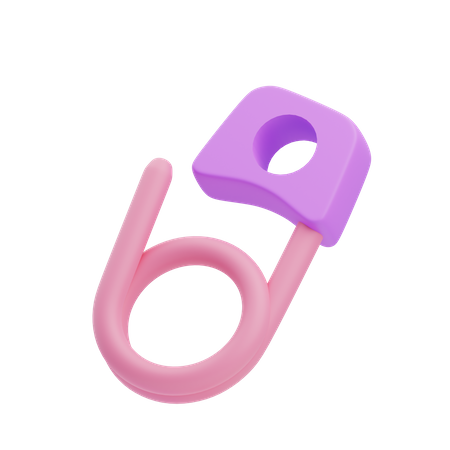 Baby Pin  3D Icon