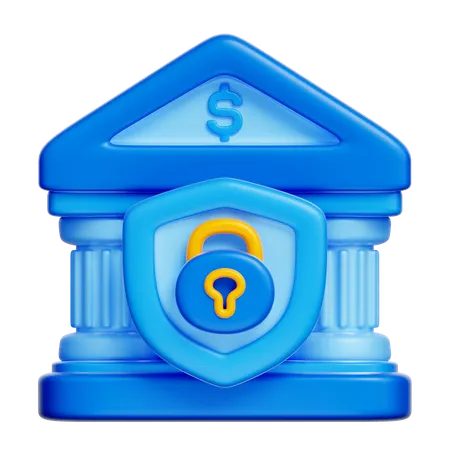 Banking Security  3D Icon