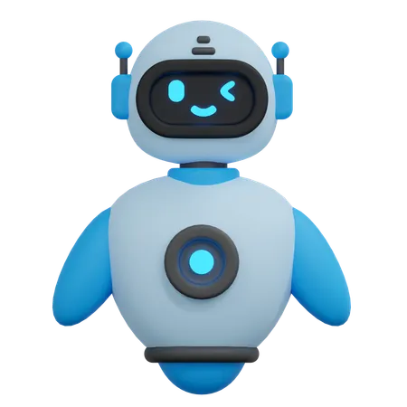 Bot  3D Icon