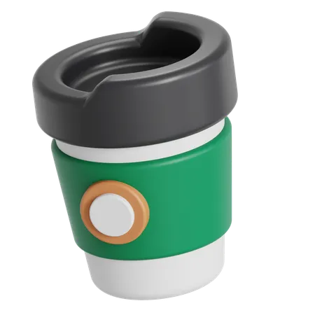 Tasse à café en papier  3D Icon