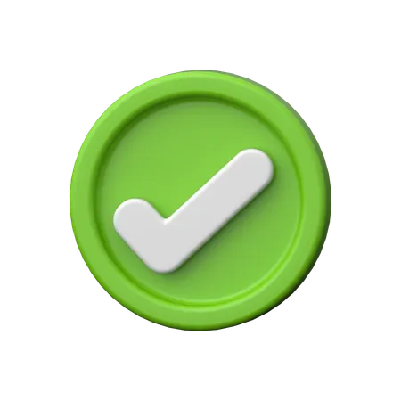 Checkmark  3D Icon