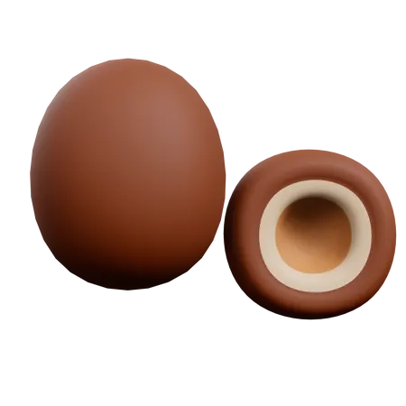 Coconut  3D Illustration
