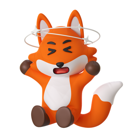 混乱した  3D Icon