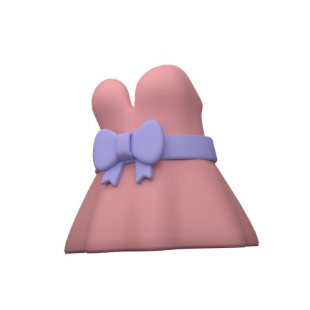Female Dress  3D Icon