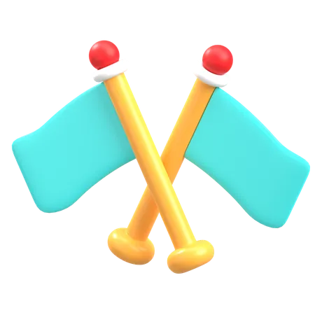 Flag  3D Icon