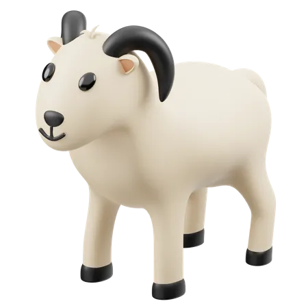 Goat  3D Icon