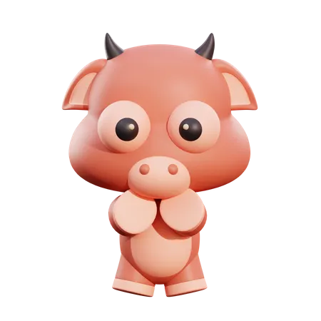 Goat  3D Illustration