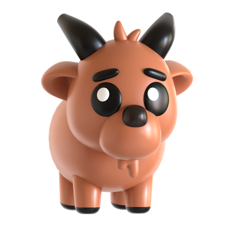 Goat Sacrificial  3D Icon