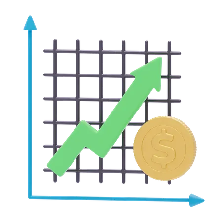 Growth  3D Icon