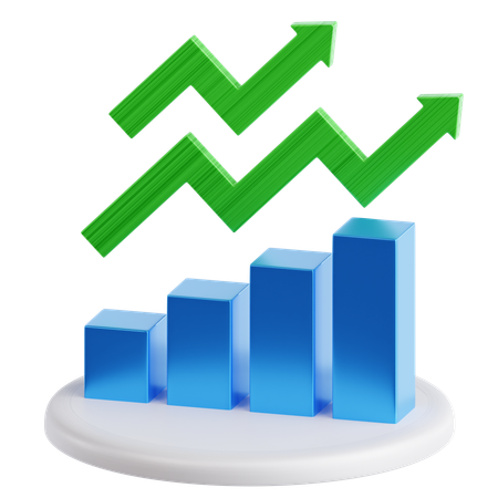 Growth  3D Icon