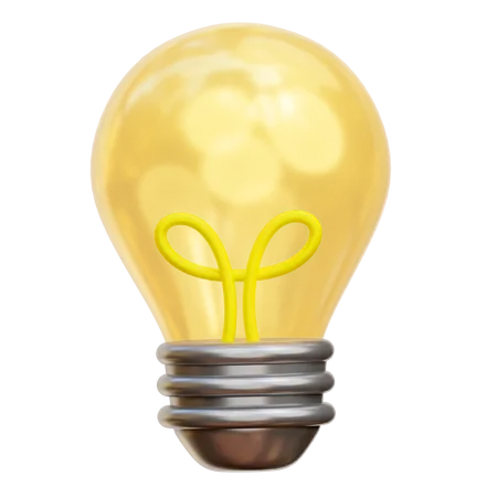 Light Bulb  3D Icon