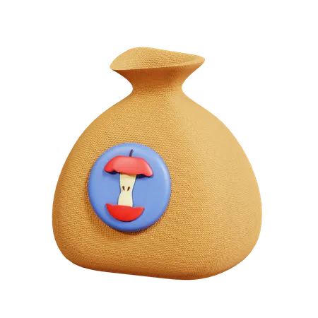 Kompostsack  3D Icon