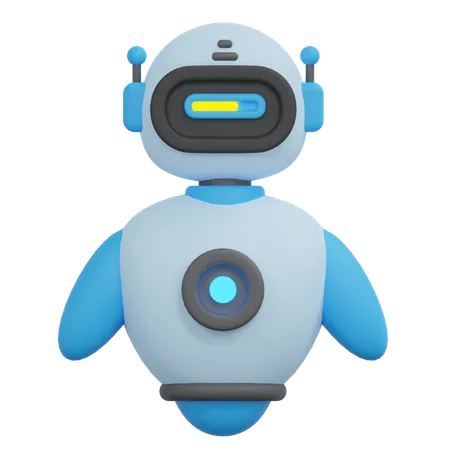 Loading bot  3D Icon