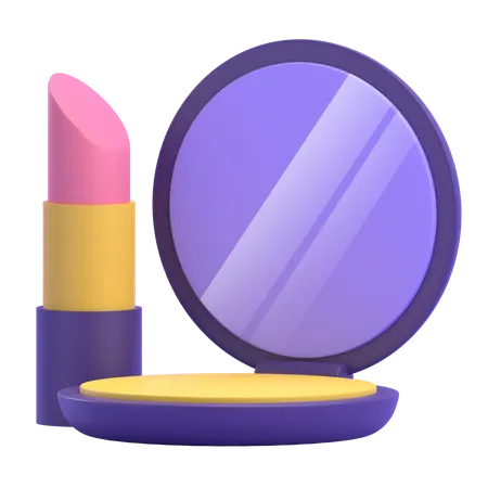 Makeup Kit  3D Illustration