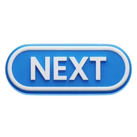 Next Button  3D Icon