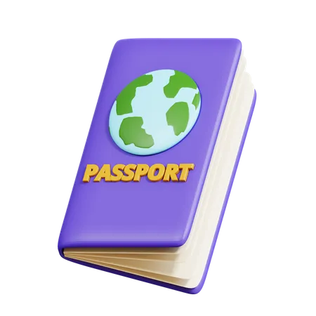 Passport  3D Icon