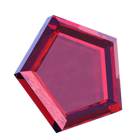 Pentagon Abstract  3D Icon