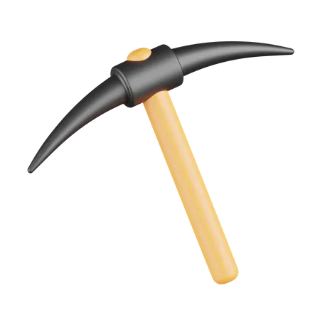 Pickaxe  3D Icon