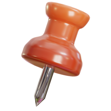 Pushpin  3D Icon