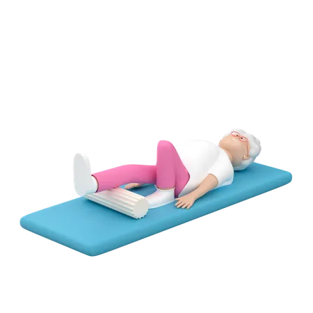 Rehabilitation Roller  3D Icon