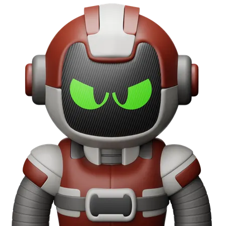 로봇 아바타  3D Icon
