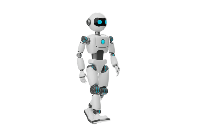 ロボットの歩行  3D Icon