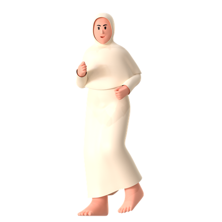 Sa'i Femelle  3D Illustration