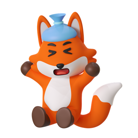 病気  3D Icon