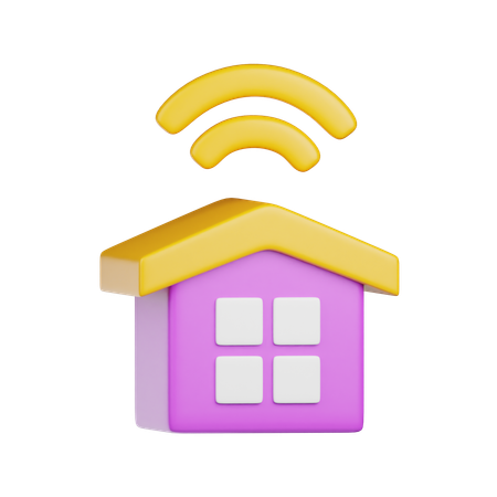 Smart Home  3D Icon