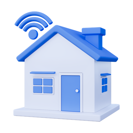 Smart Home  3D Icon
