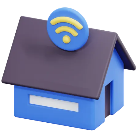 Smart Home  3D Icon