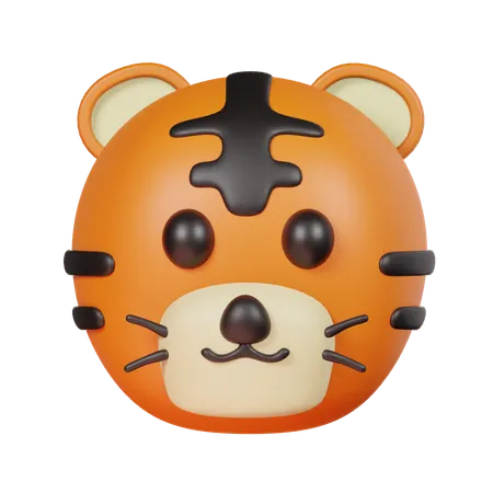 Tiger  3D Icon