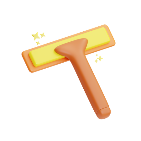 Window Wiper  3D Icon